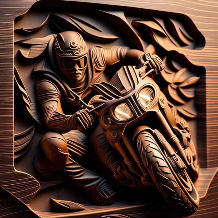 3D модель Гра Moto Racer 4 (STL)